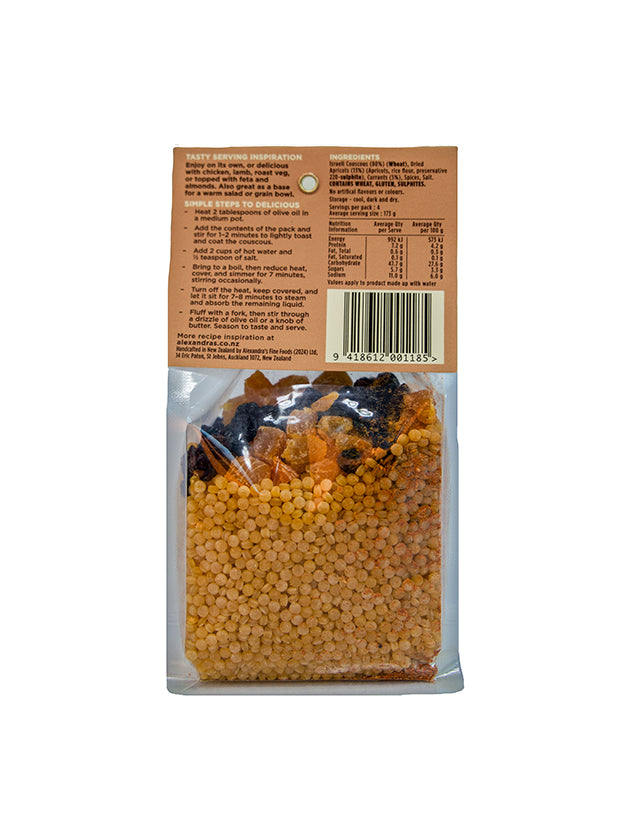 Apricot and Currant Moroccan Couscous